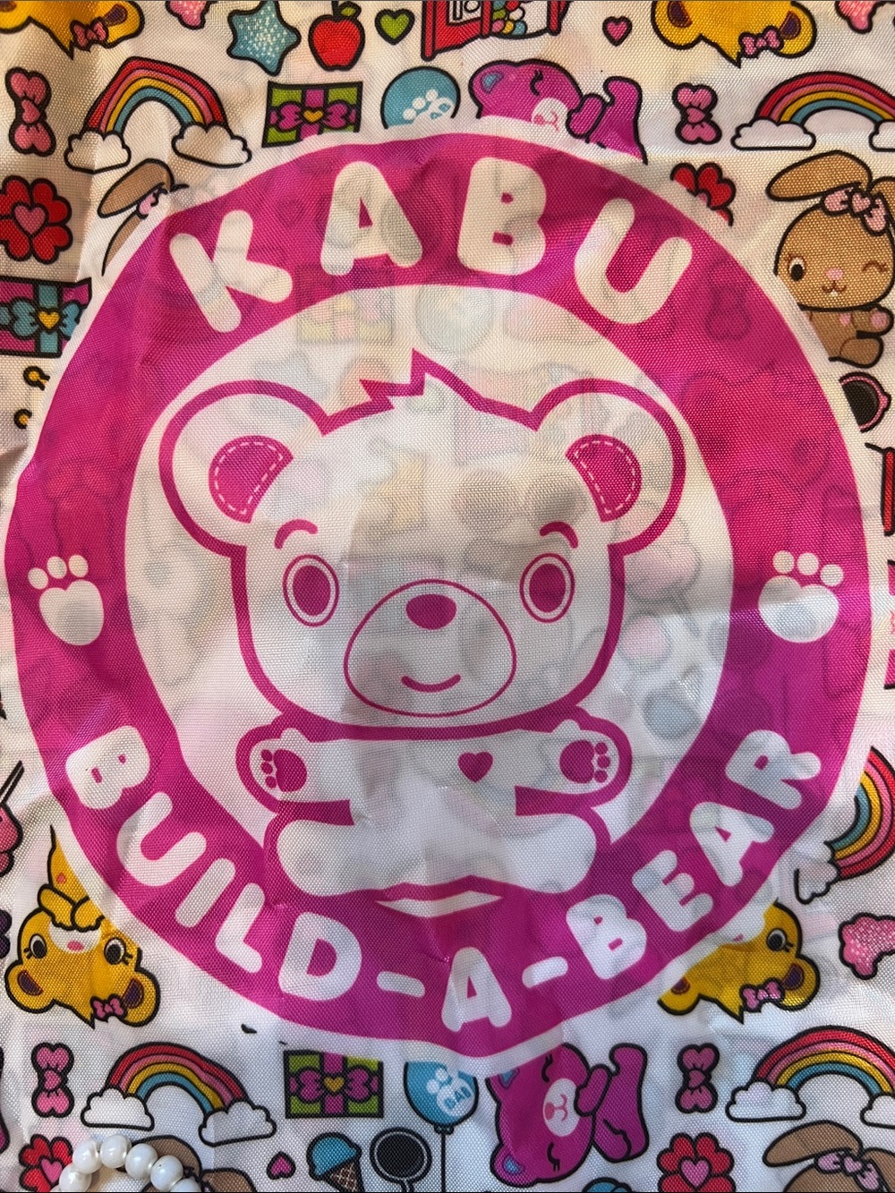 Build-A-Bear Nylon Drawstring Bag - Picture 2 of 9